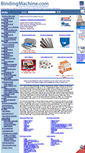Mobile Screenshot of bindingmachine.com